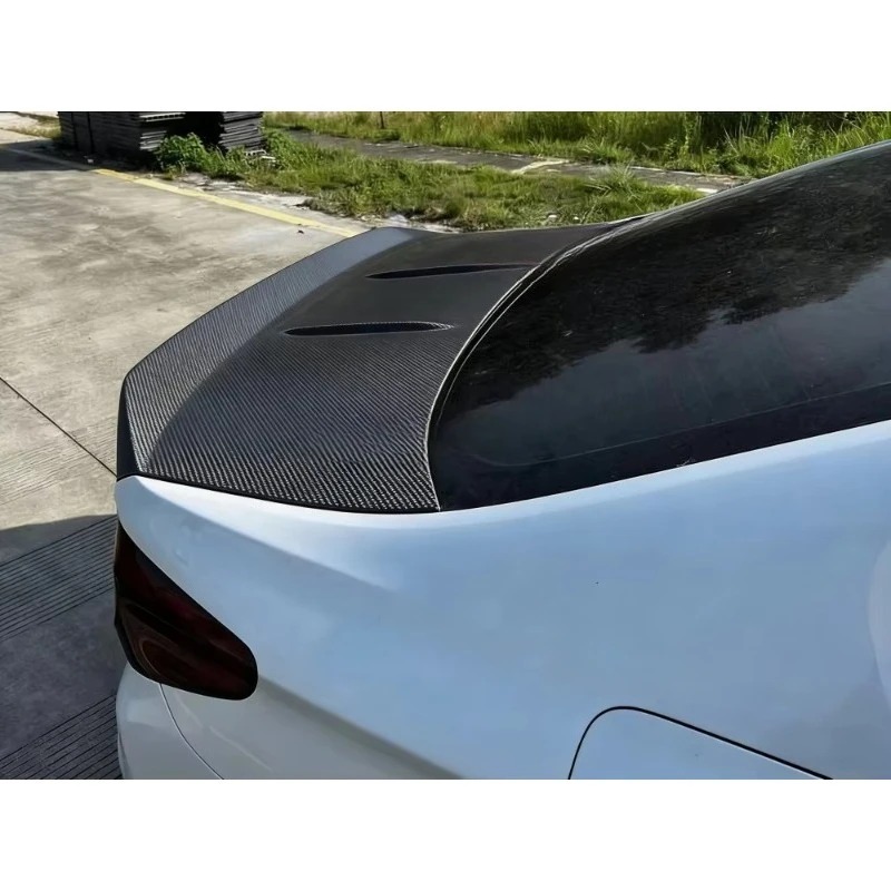 High Quality CSL Style Carbob Fiber Rear Trunk Cover for  5 Series G30 M5 F90 2017-2023 Replacement Car Carbon Trunk Bonnet